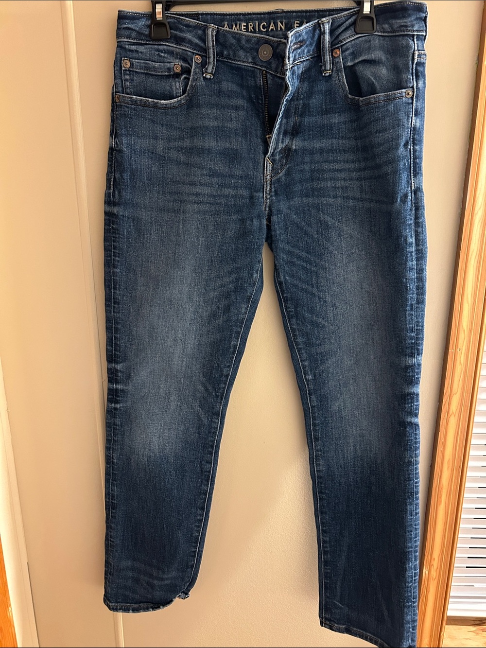 American Eagle Outfitters Men’s Vintage Indigo Slim Straight Jeans